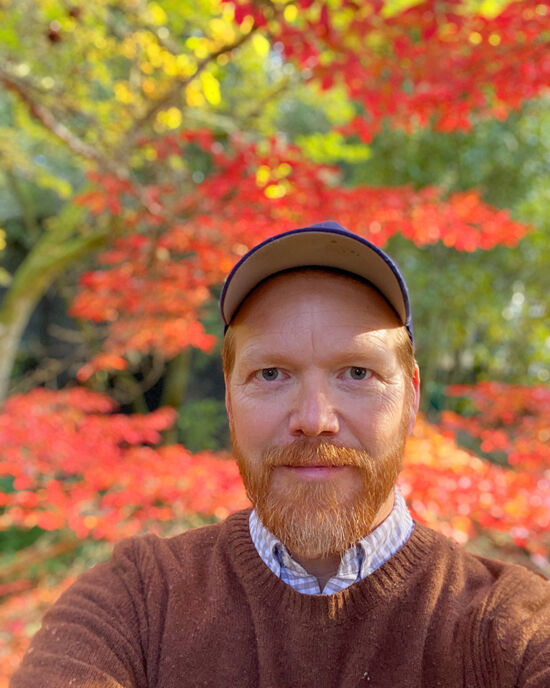 Joe Abken, fall garden
