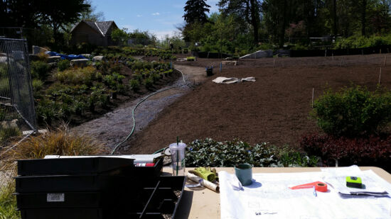 Under construction Photo by Nancy Kartes, BBG POV